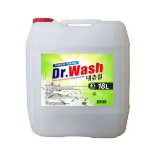 닥터워시 액체세제 내추럴 대용량 18L 드럼세탁기 겸용 세탁세제
