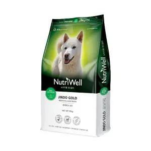뉴트리웰 진도골드 10kg 애견사료 강아지사료