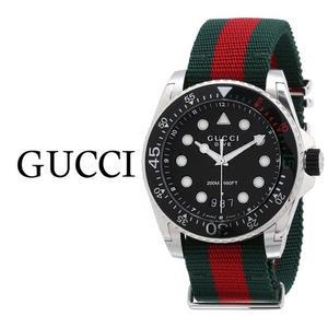 구찌 정품 웹디테일 다이브 남성용 나토시계 YA136209A