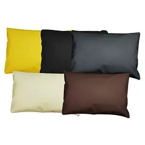 레자 베개쿠션 베개피 외피 솜 베개커버 인조가죽 병원용 진료용 피부관리실 마사지샵