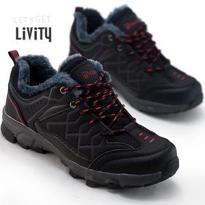 [250~280mm] LIVITY N 털트레킹화 등산화 방한화 털운동화 M1955 스니커즈 부츠 워커 작업화