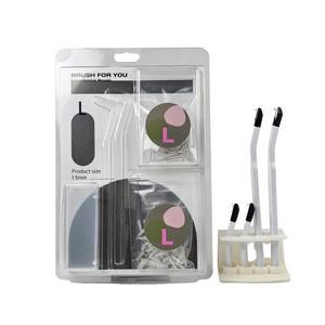 브러쉬포유 리필치간칫솔 원뿔L(1.5)200p+핸들4p+케이스+생분해휴대용10p