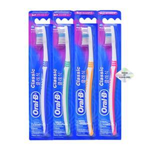 오랄비 클래식 칫솔 12개 일반형 40모 인디케이터기능