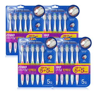 2080 칫솔 오리지날 탄력모(부드러운모) x 20개