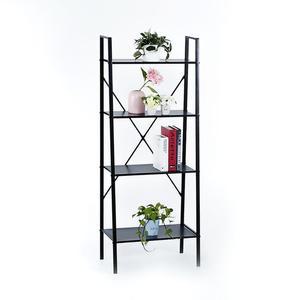 [반짝특가 이벤트] 브래스 4단 철재선반(세탁기 다용도실 수납장 책장 베란다 화분사다리 매장진열대)