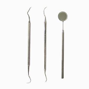 치석제거기+치경+알콜솜 20매 치석제거 치아관리 탐침