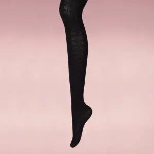 [롯데백화점]비너스 앙코르  80D 플라워 패턴타이즈 (AST7162)