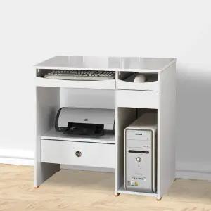 [우아미가구]카디날 800 컴퓨터책상 화이트