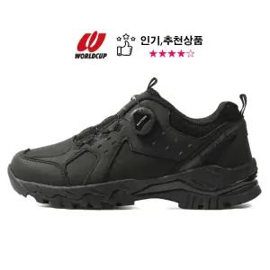 월드컵 남성 다이얼 트레킹화 경량 미끄럼방지 등산화 아웃도어 운동화 이글스