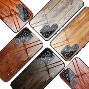 [데켄스]갤럭시 S24 S23 S22 S21 S20 S10 노트20 노트10 울트라 플러스 우드 글라스 하드 핸드폰 휴대폰