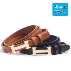 시티캣 S21/여성 소가죽 캐주얼 원피스 코트 벨트 여자 통가죽 청바지 허리띠