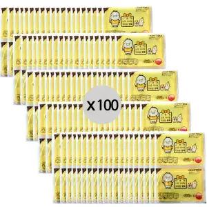 [25년 제조] 히트템 바루 25g2개입 x 100팩(총200개) / 국산 어린이 미니핫팩 아동용 미니손난로