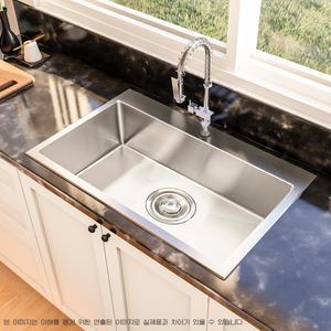 [아티잔] 싱크볼 DU 858 프리미엄 사각 씽크볼