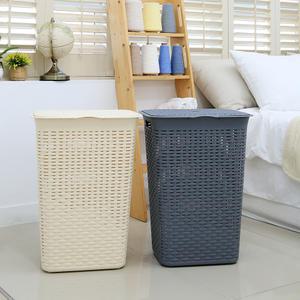 아누 라탄 대용량 빨래 바구니 분리수거함 60L+60L