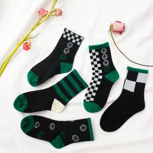 아동 어린이 키즈 주니어 10세 초등학생 학생 스마일 스포츠 유치원 중목 양말 삭스 세트