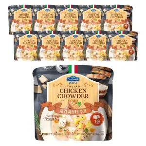 폰타나 이탈리안 치킨 차우더 수프, 180g, 10개