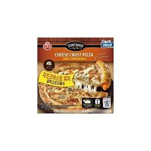 [오뚜기]갈릭고르곤졸라 치즈크러스트피자 460g x 4개