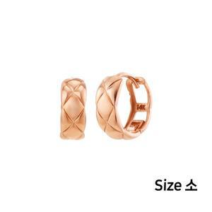 [새미쥬얼리]18k 에시스 원터치귀걸이 낱개(반쪽-소)