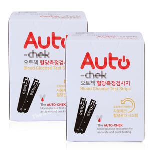 (27년 6월)오토첵 당뇨 혈당 검사지 측정지 시험지 2박스 100매