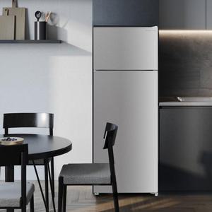 쿠잉 일반냉장고 REF-D212 실버 예쁜 신혼 200리터 작은 소형 중형 원룸 사무실 2도어