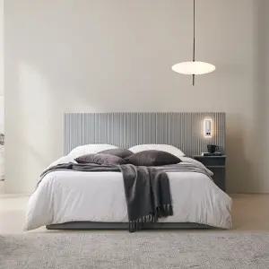 [착불] 이즈 씨엘 수납 침대 협탁1개 프레임 Q ISG146