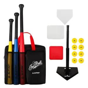 티볼세트 고무WX3100N 배트,티볼공,루베이스,고무폴대 포함