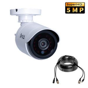 화인츠 500만화소 CCTV 카메라 패키지 자가설치 실외 뷸렛 감시 적외선 매장용 주차장 케이블 FAC-EQS5350