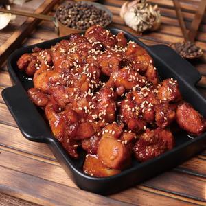 숯불 양념치킨 순살 닭다리살 350g 순한맛/매운맛