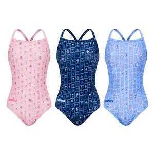 [아레나](하남점) 여성 A5FL1PL44 원피스수영복 플라워퍼즐