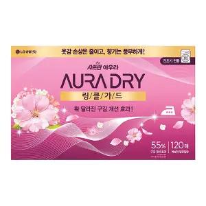 아우라 드라이시트 링클가드(구김개선) 120매, 1개