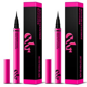 아케이 컬러 타투프루프 펜아이라이너, 2개, 타투블랙