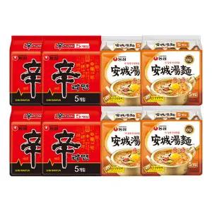 안성탕면 20봉 + 신라면 20봉