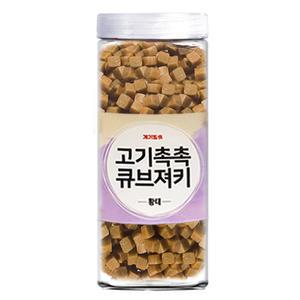 개기월식 고기촉촉 큐브져키 황태 1.1kg 강아지 노즈워크 대용량간식