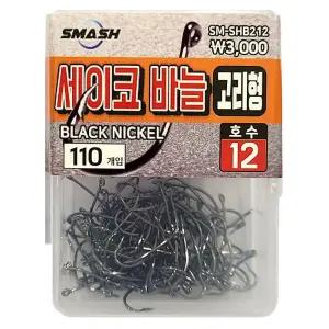 스매쉬 세이코바늘 고리형 벌크 외수질 우럭 대구