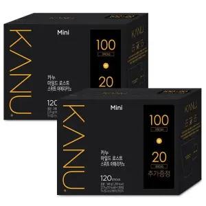 갤러리아 카누 미니 마일드 스위트 아메리카노 120Tx2개