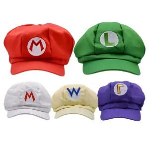 슈퍼마리오 루이지 모자 코스프레 코스튬