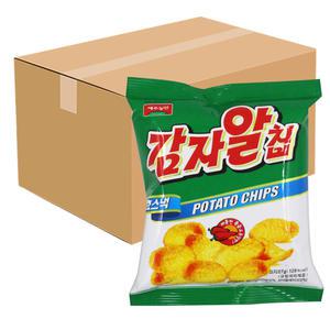 영양제과 감자알칩 27g 40개입 1박스 고추장맛