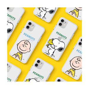 갤럭시 S23 S10 S9 S8 S7 플러스 휴대폰 케이스 정품 스누피 투명 젤리 슬림핏 7가지디자인