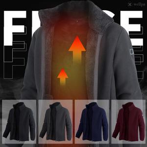 FW 겨울 웰파 남성소프트니스베이직플리스자켓 보아털안감 레져 등산 작업복 4칼라