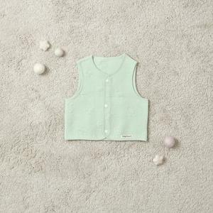 [도담도담][도담도담오가닉] 배앓이방지민트그린유아큐티조끼-4계절