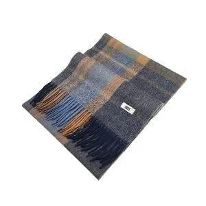 갤러리아 [닥스] 울 체크 머플러 (D) FKD292I (케이스,쇼핑백 포함)