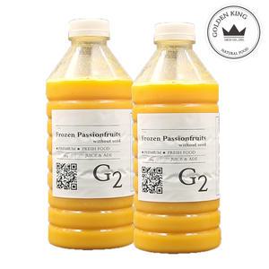 골든킹 프리미엄 씨없는 백향과 냉동패션후르츠 퓨레 2kg