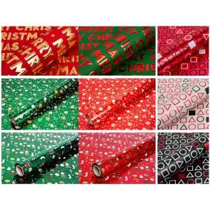 크리스마스 포장지 / 메탈포장지 / 금박