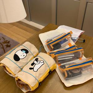 대용량 메쉬 트레블키트 해외 여행 준비물 캐리어 짐싸기 가방 꿀템 물품 파우치 화장품 세면도구 수영장