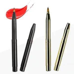 립브러쉬 휴대용 립스틱 입술 솔 붓 메이크업 1p