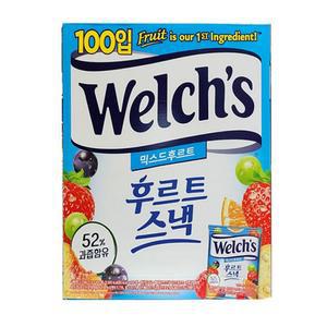 후르츠젤리 젤리 후르트스낵 믹스드후르트 웰치 100입 과일젤리 jelly
