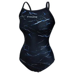 닉스원 여자 원피스 실내수영복 NSJW-4934PR 여성 스트랩 준선수용 브라포함