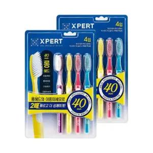 크리오 엑스퍼트 이중미세모 맥스플러스, 40mm, 4개입, 2개