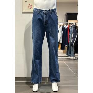 [클라이드앤](김해점)[클라이드]  루즈 스트레이트 카펜터 블루 데님  FOBDP262M