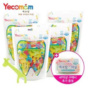 예꼬맘 국민 유아치실 어린이용 치실 360P 기획세트(치과치실 80p x 4세트 + 여행용 40